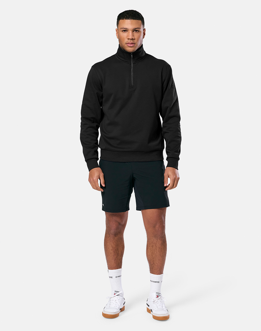 Clubhouse Quarter Zip in Black