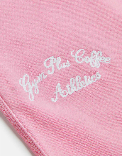 Wide Leg Jogger in Pink Blossom