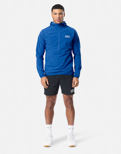 GPC Train Hooded Midlayer in Tidal Blue