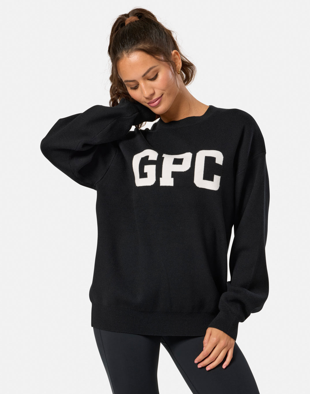 Knit Crew in Black