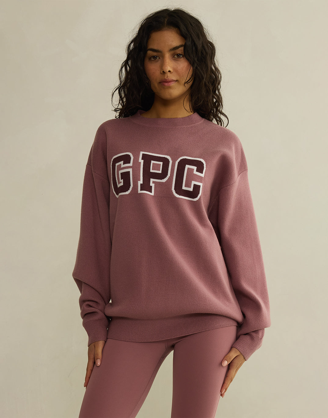 Knit Crew in Terra Rose