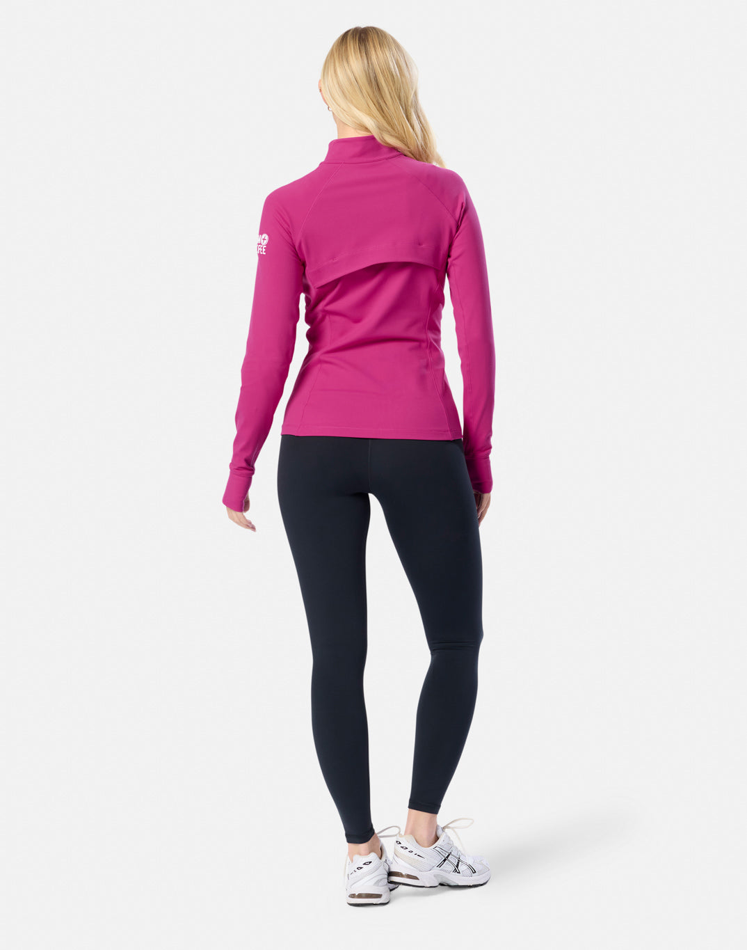 Relentless Full Zip in Sunrise Pink