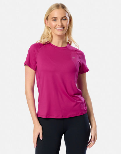 Relentless Tee in Neon Pink