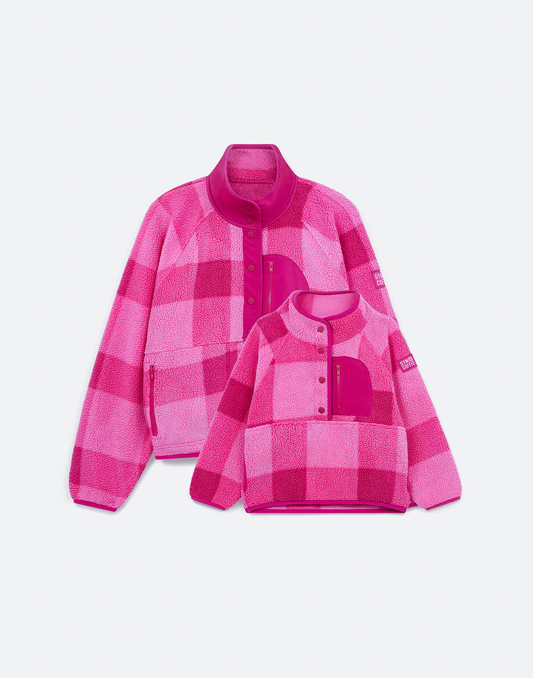 Horizon Layer Up Jacket in Gingham Print