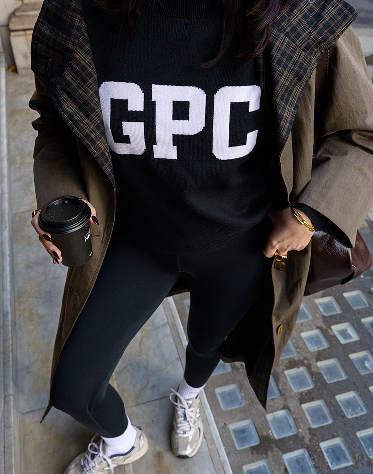 Knit Crew in Black