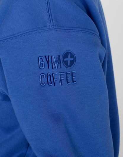 Daily Snap Collar Sweatshirt in Tidal Blue